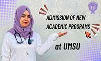 The admission for new programs